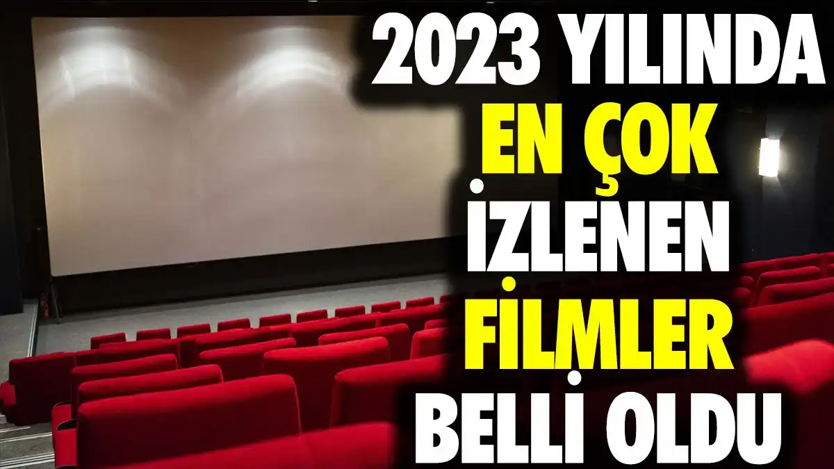 2023'te Türkiye’de ve Dünyada En Çok Hasılat Yapan Filmler